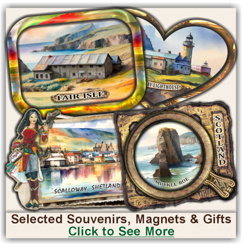 Shetland Souvenirs with AI-generated images Shetland Souvenirs with AI-generated images