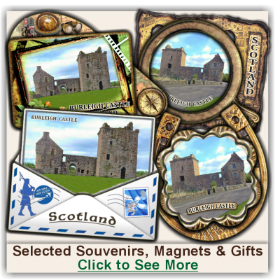Burleigh Castle Selected Souvenirs, Magnets, Gifts