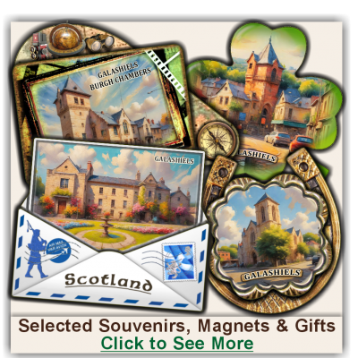 Galashiels Selected Souvenirs, Magnets, Gifts