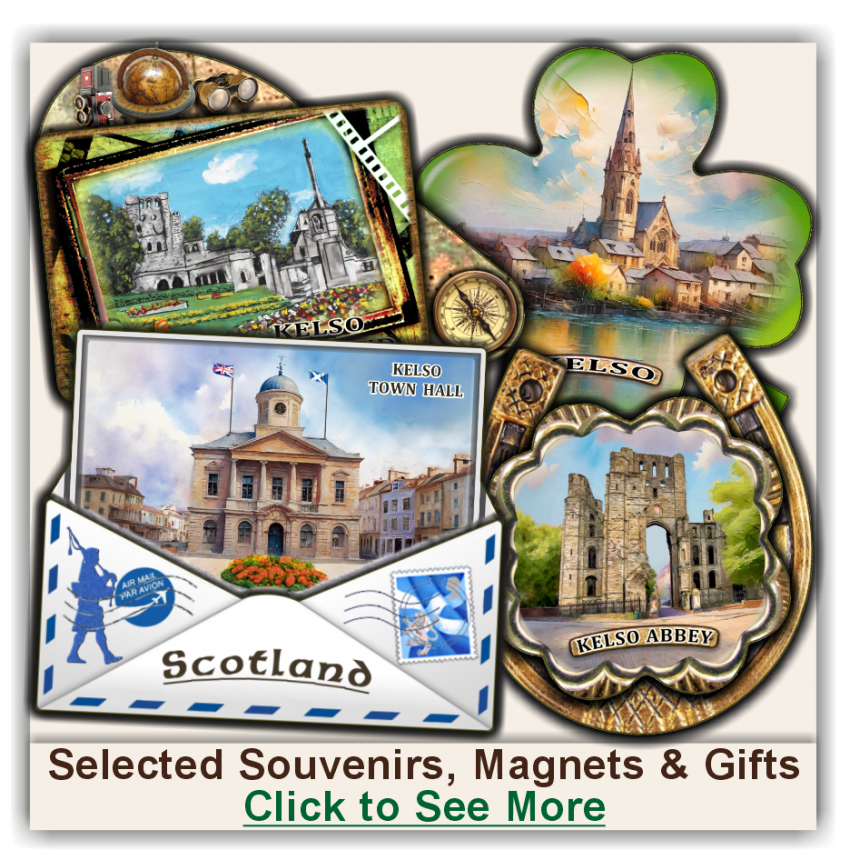 Kelso Selected Souvenirs, Magnets, Gifts