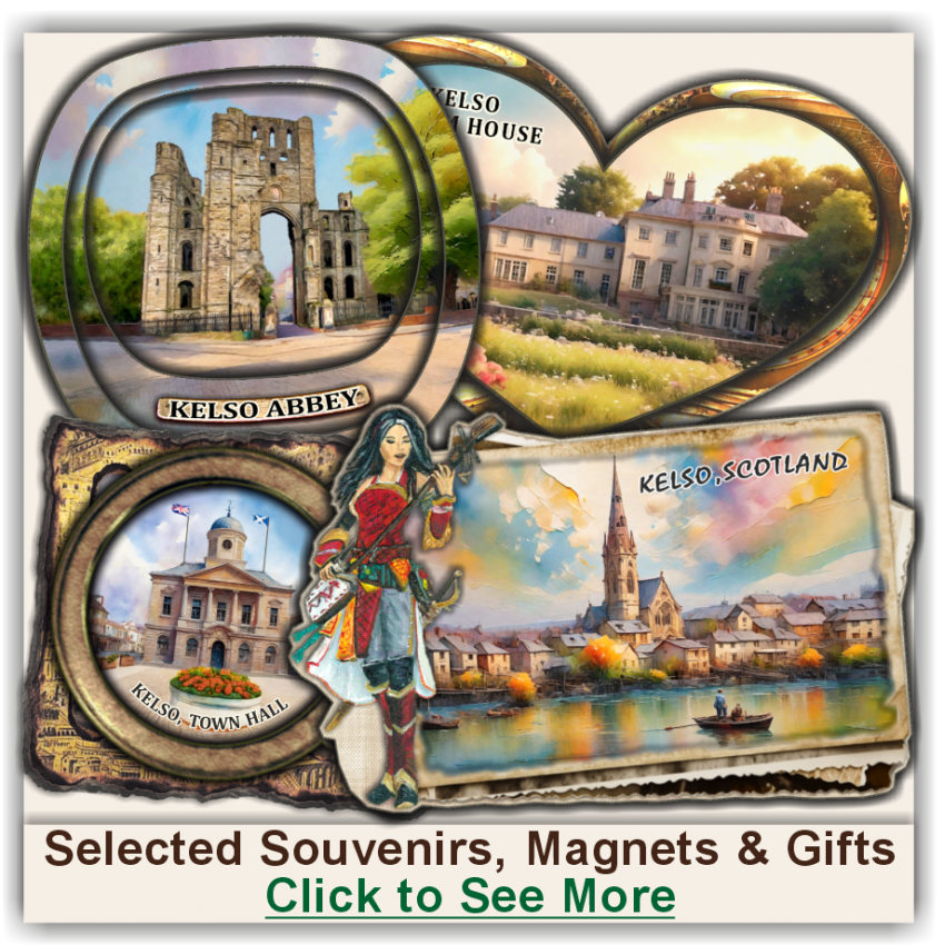 Kelso Selected Souvenirs, Magnets, Gifts