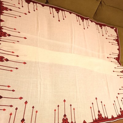 Unique Hand-Sewn Tablecloth
