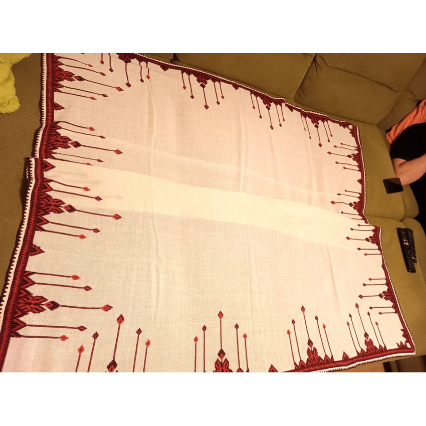 Unique Hand-Sewn Tablecloth