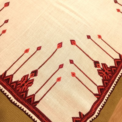 Unique Hand-Sewn Tablecloth