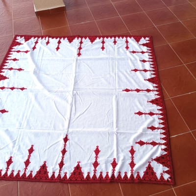 Unique Hand-Sewn Tablecloth