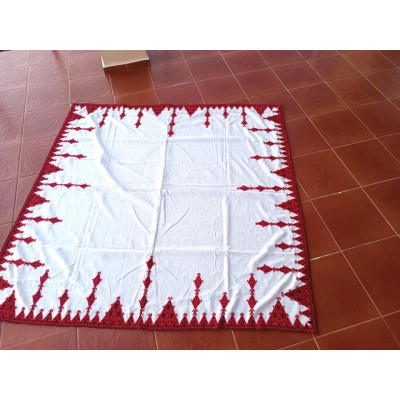 Unique Hand-Sewn Tablecloth
