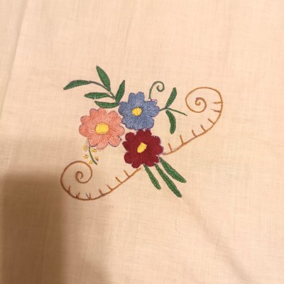 Unique Hand-Sewn Tablecloth