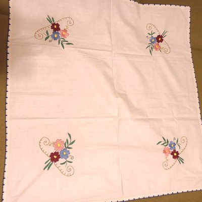 Unique Hand-Sewn Tablecloth