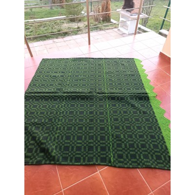 Unique Handmade Woolen Bedspread