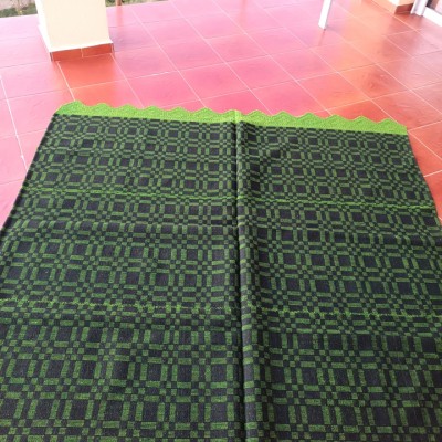 Unique Handmade Woolen Bedspread